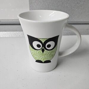 Tara Reed Designs Owl Coffee Mug Blue Harbor‎ Collection Ceramic Cup